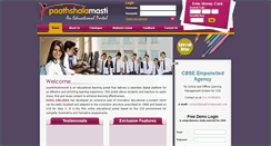 Desktop Screenshot of paathshalamasti.com